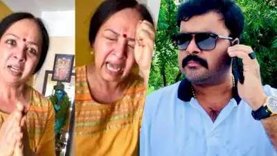 അവര്‍ അന്തസ്സായി ജീവിക്കുന്ന ഒരു പാവം സ്ത്രീ, അവരെ ഒക്കെ വിടൂ. ഞങ്ങള്‍ ഒക്കെ ഇല്ലേ നിങ്ങള്‍ക്ക്; താരാ കല്യാണ്‍ വിഷയത്തില്‍ പ്രതികരിച്ച് നടന്‍