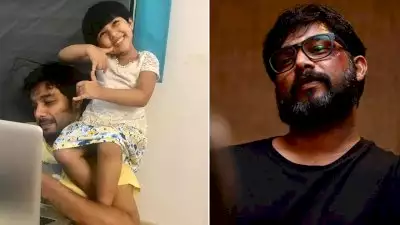തോളില്‍ കയറി മകള്‍; ഹാക്ക് ചെയ്യാനാകാതെ ബെഞ്ചമിന്‍ ലൂയിസ്