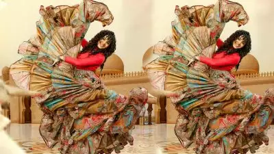 'ആയിഷ' ആയി മഞ്ജു വാര്യര്‍, ആദ്യ ഇന്തോ-അറബിക് ചിത്രം; ഫസ്റ്റ് ലുക്ക്