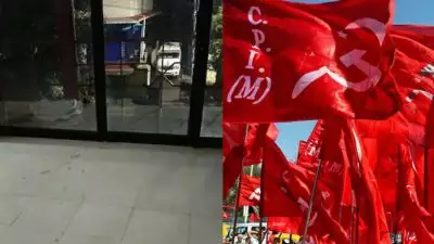 ഒറ്റപ്പാലത്ത് സി.പി.എം ഓഫീസിന് നേരെ കല്ലേറ്