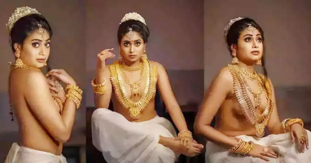 ആഭരണങ്ങള് കൊണ്ട് മാറിടം മറച്ച് ജാനകി സുധീര്; വൈറലായി ഫോട്ടോഷൂട്ട്