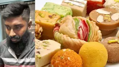 ബേക്കറിയില്‍ നിന്ന്  ആറ് ചാക്ക് മധുരപലഹാരങ്ങള്‍ മോഷ്ടിച്ച് കള്ളന്‍; ഒടുവില്‍ പിടിയിലായി