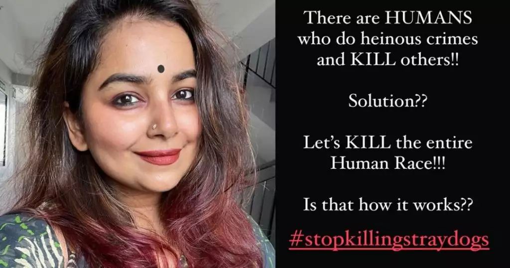 'നിങ്ങടെ കുഞ്ഞിനെ പട്ടി കടിച്ചു കൊന്നാല് നിങ്ങള് ക്ഷമിക്കുമോ..?'; മൃദുല മുരളിക്ക് രൂക്ഷവിമര്ശനം