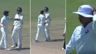 ഗ്രൗണ്ടിൽ കടക്ക് പുറത്ത് പറഞ്ഞ് രഹാനെ, ജയ്‌സ്വാളിനെ ഗ്രൗണ്ടിൽ നിന്ന് പുറത്താക്കി; വലിയ വിവാദം..വീഡിയോ