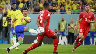 കാസിം ഭായ് സ്വിസ്സ് പൂട്ട് തകർത്തു, നെഞ്ചും വിരിച്ച് ബ്രസീൽ അടുത്ത റൗണ്ടിൽ