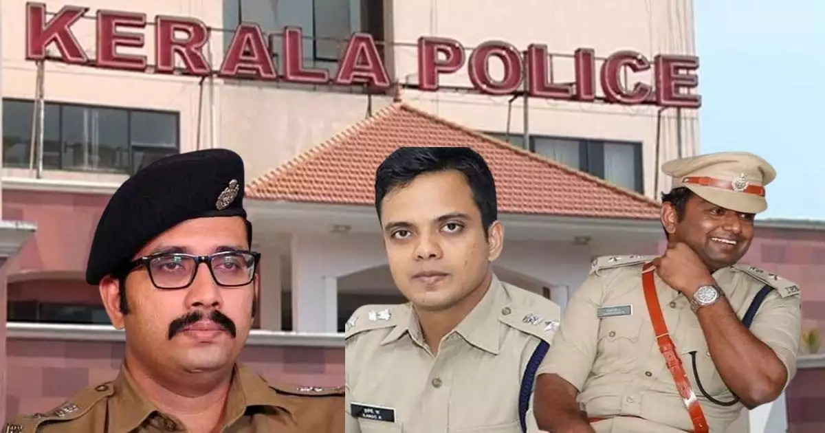 മികച്ച സര്വീസ് റെക്കോഡുള്ള മൂന്ന് ഐ പി എസുകാര് കൂടി കേരളം വിടുന്നു