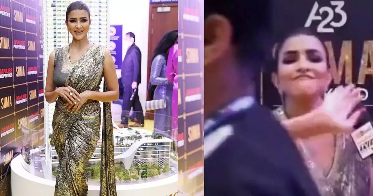 ക്യാമറയെ മറച്ച യുവാവിനെ അടിച്ച് നടി ലക്ഷ്മി മഞ്ചു; വീഡിയോ വൈറല്, വിവാദം