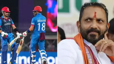 അയ്യേ അഫ്ഗാനിസ്ഥാനോട് തോൽക്കുന്ന ടീമാണ് ഇന്ത്യക്ക് എതിരെ പോരാടാനായിട്ട് പോകുന്നത്, രാഹുൽ ഗാന്ധി മോദിക്ക് എതിരെ ഇറങ്ങുന്ന പോലെയുണ്ട്; കെ. സുരേന്ദ്രന്റെ ഫേസ്ബുക്ക് പോസ്റ്റ് ഇങ്ങനെ