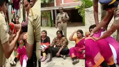 ഡിജിപിയുടെ വീട്ടിലേക്കുള്ള മാർച്ച്; മാധ്യമപ്രവർത്തകരെയും പ്രതിയാക്കി എഫ്ഐആർ, മൂന്ന് പൊലീസുകാർക്ക് സസ്‌പെൻഷൻ