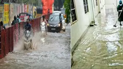 പെരുമഴയിൽ മുങ്ങി സംസ്ഥാനം; മെഡിക്കൽ കോളജ് ഉൾപ്പെടെ ആശുപത്രികളിൽ വെള്ളം കയറി, വെള്ളക്കെട്ട് രൂക്ഷം