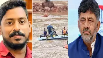 പുഴയിലെ അടിയൊഴുക്ക് വെല്ലുവിളി; ഷിരൂരില്‍ തിരച്ചില്‍ നടത്താന്‍ പ്രതിസന്ധിയെന്ന് ഡി കെ ശിവകുമാര്‍