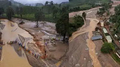 ദുരന്തബാധിത പ്രദേശങ്ങളില്‍ ഡ്രോണ്‍ സര്‍വേ; മേഖലയിലെ പഴയകാല ചിത്രവുമായി താരതമ്യം ചെയ്ത് തിരച്ചിൽ