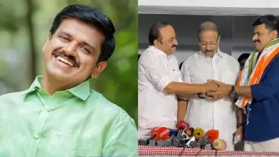 'സ്നേഹത്തിന്റെ കടയിൽ ഒരു മെമ്പര്‍ഷിപ്പെടുക്കുകയാണ്.. കരിവന്നൂരും കൊടകരയും പരസ്പരം വെച്ചുമാറുന്നതിനെ എതിര്‍ത്തതാണ് എന്റെ തെറ്റ്'; സന്ദീപ് വാര്യര്‍