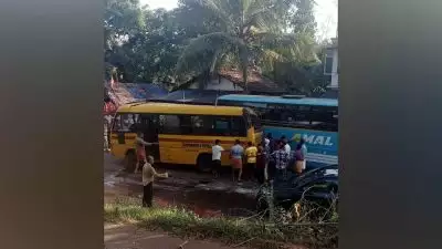 സ്പീഡിലാണ് വണ്ടി പോയത്, സ്പീഡിലാണ് എപ്പോഴും എടുക്കാറുള്ളത്: കണ്ണൂർ സ്കൂൾ ബസ് അപകടത്തിൽ രക്ഷപെട്ട വിദ്യാർത്ഥിനി