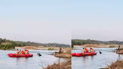 ഭാരതപ്പുഴയില്‍ കുടുംബത്തോടൊപ്പം കുളിക്കാനിറങ്ങി; യുവതിയ്ക്ക് ദാരുണാന്ത്യം, കുട്ടികള്‍ക്കായി തിരച്ചില്‍ തുടരുന്നു