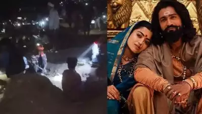 'ഛാവ' കണ്ട് നിധി തേടിയിറങ്ങി; രാത്രി മുതല്‍ പുലര്‍ച്ചെ വരെ മണ്ണ് അരിച്ചെടുത്ത് നിധിവേട്ട! വീഡിയോ