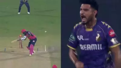 IPL 2025: എന്താണ് വൈഭവ് സഞ്ജുവിനോട് പക വല്ലതും ഉണ്ടോ, വിക്കറ്റ് നേട്ടത്തിന് പിന്നാലെ കട്ട കലിപ്പൻ ആഘോഷം നടത്തി പേസർ; വീഡിയോ കാണാം