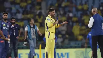 CSK VS LSG: പട്ടിയുമായിട്ടാണ് മഹി ഭായിയുടെ കളി, ഓട്ടോമേറ്റഡ് റോബോ ഡോഗ് ക്യാമറക്ക് പണി കൊടുത്ത് ധോണി; വീഡിയോ ഏറ്റെടുത്ത് സോഷ്യൽ മീഡിയ
