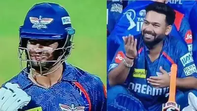 LSG VS MI: ഇവനെന്താടാ വയ്യേ, ബുംറയെ സിക്സ് പറത്തിയതിന് പിന്നാലെ രവി ബിഷ്‌ണോയിയുടെ ഭ്രാന്തൻ ആഘോഷം; സങ്കടത്തിനിടയിലും ചിരിച്ച് ആഘോഷിച്ച് പന്തും കൂട്ടരും