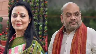 'മറ്റേതെങ്കിലും രാജ്യമായിരുന്നെങ്കിൽ ആഭ്യന്തരമന്ത്രി ഉത്തരം നൽകേണ്ടി വന്നേനെ, ഇവിട ഗോദി മീഡിയ അമിത് ഷായെ ദൈവമാക്കുന്ന തിരക്കിലാണ്'; മഹുവ മൊയ്ത്ര