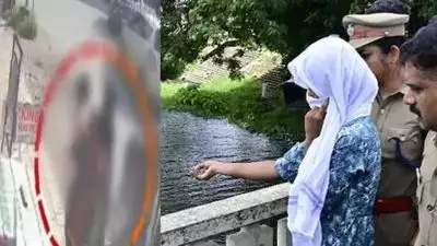 'അവളുടെ മുഖമൊന്ന് കാണിക്ക് സാറേ'; മകളെ പുഴയിലെറിഞ്ഞ് കൊലപ്പെടുത്തിയ കേസിൽ തെളിവെടുപ്പിനെത്തിച്ച അമ്മയ്ക്ക് നേരെ ജനരോഷം