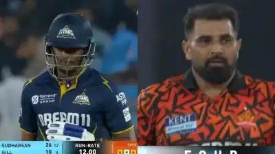 GT VS SRH: ഷമിയെ ചെണ്ടയാക്കി തല്ലിഓടിച്ച് സായി സുദര്‍ശന്‍, യുവതാരത്തിന്റെ ബാറ്റിന്റെ ചൂടറിഞ്ഞ് സ്റ്റാര്‍ പേസര്‍, ഒരോവറില്‍ നേടിയത് അഞ്ച് ഫോര്‍