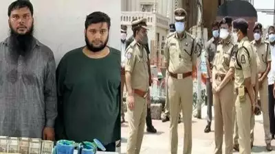 ഹൈദരാബാദിൽ സ്ഫോടനശ്രമം തകർത്തു, രണ്ട് ഭീകരർ പിടിയിൽ; ഭീകരർക്ക് ഐഎസ് ബന്ധം