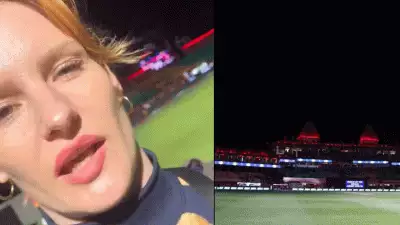 IPL 2025: 'ഞങ്ങൾക്ക് ഭയമാകുന്നു, ബോംബുകൾ വരുന്നു'; മാച്ചിനിടയിലുള്ള ചിയര്‍ഗേളിന്റെ വീഡിയോ വൈറൽ