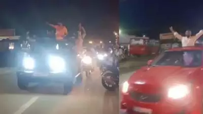 ജാമ്യത്തിലിറങ്ങിയതിന് പിന്നാലെ റോഡ് ഷോയും ആഘോഷവും; കൂട്ടബലാത്സംഗ കേസ് പ്രതികളുടെ ജാമ്യം റദ്ദാക്കി