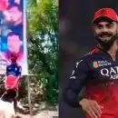 IPL 2025: കിങിന്‌ വേണ്ടി എന്തും ചെയ്യും, കോഹ്ലിയുടെ കട്ടൗട്ടിന് മുന്‍പില്‍ ആടിനെ ബലി നല്‍കി ആര്‍സിബി ആരാധകര്‍, എട്ടിന്റെ പണി വാങ്ങിച്ചുകൂട്ടി യുവാക്കള്‍