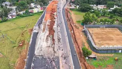 ദേശീയ പാത തകർച്ചയിൽ കടുത്ത നടപടിയുമായി കേന്ദ്രം; KNR കൺസ്ട്രക്ഷൻസിനെ ഡീബാർ ചെയ്തു, ഹൈവേ എൻജിനിയറിങ് കമ്പനിക്കും വിലക്ക്