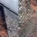 കൂരിയാട് ദേശീയപാതയുടെ സംരക്ഷണ ഭിത്തി വീണ്ടും ഇടിഞ്ഞുവീണു; സര്‍വീസ് റോഡിൽ കൂടുതൽ സ്ഥലങ്ങളിൽ വിള്ളൽ