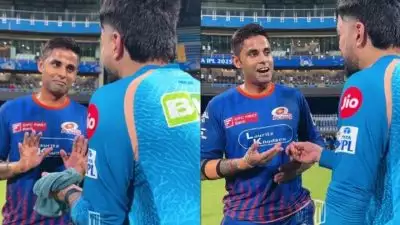 IPL 2025: നീ ആ ഷോട്ട് കളിച്ചാൽ അത് രസമാണ്, ഞാൻ കളിച്ചാൽ പണി...റാഷിദ് ഖാനും സൂര്യകുമാർ യാദവും ഉൾപ്പെട്ട സംഭാഷണം വൈറൽ; വീഡിയോ കാണാം