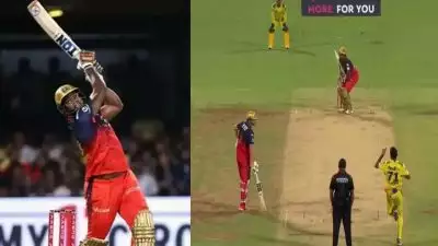 CSK VS RCB: ഞാന്‍ എന്താടാ നിന്റെ ചെണ്ടയോ, നിലത്ത് നിര്‍ത്തെടാ, ചെന്നൈ ബോളറുടെ ഓരോവറില്‍ 33 അടിച്ച് റൊമാരിയോ ഷെപ്പേര്‍ഡ്, തീപ്പൊരി ബാറ്റിങ്ങിന്‌ കയ്യടിച്ച് ആരാധകര്‍