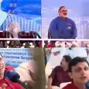 'ആ സ്റ്റേജിലേക്ക് നോക്കൂ, അവിടെ ഒരു വ്യക്തി ഒറ്റയ്ക്കിരുന്ന് മുദ്രാവാക്യം വിളിക്കുന്നുണ്ട്, ഇതൊക്കെ അല്‍പത്തരമല്ലേ?; ആദ്യമേ വിഴിഞ്ഞം ഉദ്ഘാടന വേദിയില്‍ 'ഇടംപിടിച്ച' ബിജെപി അധ്യക്ഷന്‍