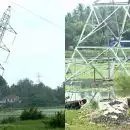 കോഴിക്കോട് ജില്ലയിൽ കാറ്റും മഴയും, നല്ലളത്ത് 110 കെ വി ലൈൻ ടവർ ചെരിഞ്ഞു; ഒഴിവായത് വൻദുരന്തം