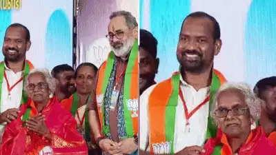 ഭിക്ഷ യാചിച്ച് പ്രതിഷേധിച്ച മറിയക്കുട്ടി ബിജെപിയില്‍; ഒരു കോണ്‍ഗ്രസുകാരനും തന്റെ കാര്യങ്ങള്‍ അന്വേഷിച്ചിട്ടില്ല; ബിജെപിയില്‍ ചേര്‍ന്നത് കോണ്‍ഗ്രസ് അവഗണിച്ചതുകൊണ്ടെന്ന് മറിയക്കുട്ടി