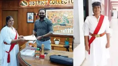 പത്തനംതിട്ടയിലെ ആദ്യ വനിതാ ഡഫേദാ‍ർ ആയി ടി അനൂജ ചുമതലയേറ്റു; സംസ്ഥാനത്തെ രണ്ടാമത്തെ വനിതാ ഡഫേദാർ