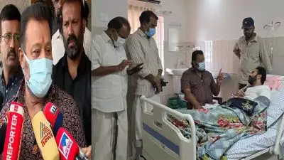 'ഷൈനിൻ്റെ പരിക്ക് ഗുരുതരമല്ല, പിതാവിന്റെ മരണം അമ്മയെ അറിയിച്ചിട്ടില്ല'; അപകടത്തിൽ പരിക്കേറ്റ് ചികിത്സയിൽ കഴിയുന്ന ഷൈൻ ടോം ചാക്കോയെ സന്ദർശിച്ച് സുരേഷ് ഗോപി