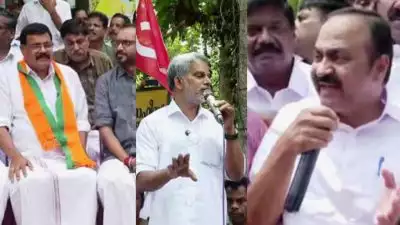പന്നിക്കെണിയിൽ നിന്നും ഷോക്കേറ്റ വിദ്യാർത്ഥിയുടെ മരണം; വഴിക്കടവിൽ പ്രതിഷേധിച്ച് കോൺഗ്രസും ബിജെപിയും എൽഡിഎഫും, പരസ്പരം കുറ്റപ്പെടുത്തി പാർട്ടികൾ