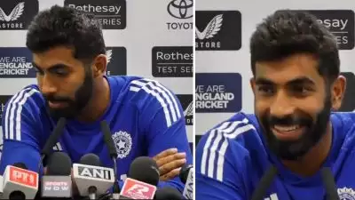 IND vs ENG: : 'ആരുടെയോ ഭാര്യ വിളിക്കുന്നു'; പത്രസമ്മേളനത്തിനിടെ ഫോൺ റിംഗ് ചെയ്തപ്പോൾ ബുംറയുടെ രസകരമായ പ്രതികരണം