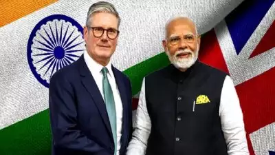 ഇന്ത്യ- ബ്രിട്ടൻ ചരിത്രപ്രധാനമായ സ്വതന്ത്ര വ്യാപാര കരാറിന് ധാരണയായി; വിസ്കി, കാറുകൾ,  ടെക്സ്റ്റൈൽസ് ഉൾപ്പെടെയുള്ളവയുടെ തീരുവയിൽ മാറ്റം, ഇന്ത്യക്കാരിൽ നിന്ന് സാമൂഹ്യ സുരക്ഷ നികുതി ചുമത്തുന്നത് ഒഴിവാക്കും