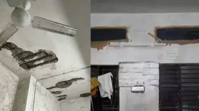 'പണിതത് 60 വർഷം മുൻപ്, പൊട്ടിപ്പൊളിഞ്ഞ റൂമുകള്‍'; കോട്ടയം മെഡിക്കൽ കോളേജ് മാത്രമല്ല മെന്‍സ് ഹോസ്റ്റലും അപകടാവസ്ഥയില്‍