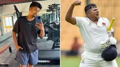 സർഫറാസ് ഒരു മാസം കൊണ്ട് 17 കിലോ കുറച്ചത് ഇങ്ങനെ; വെളിപ്പെടുത്തി താരത്തിന്റെ പിതാവ്