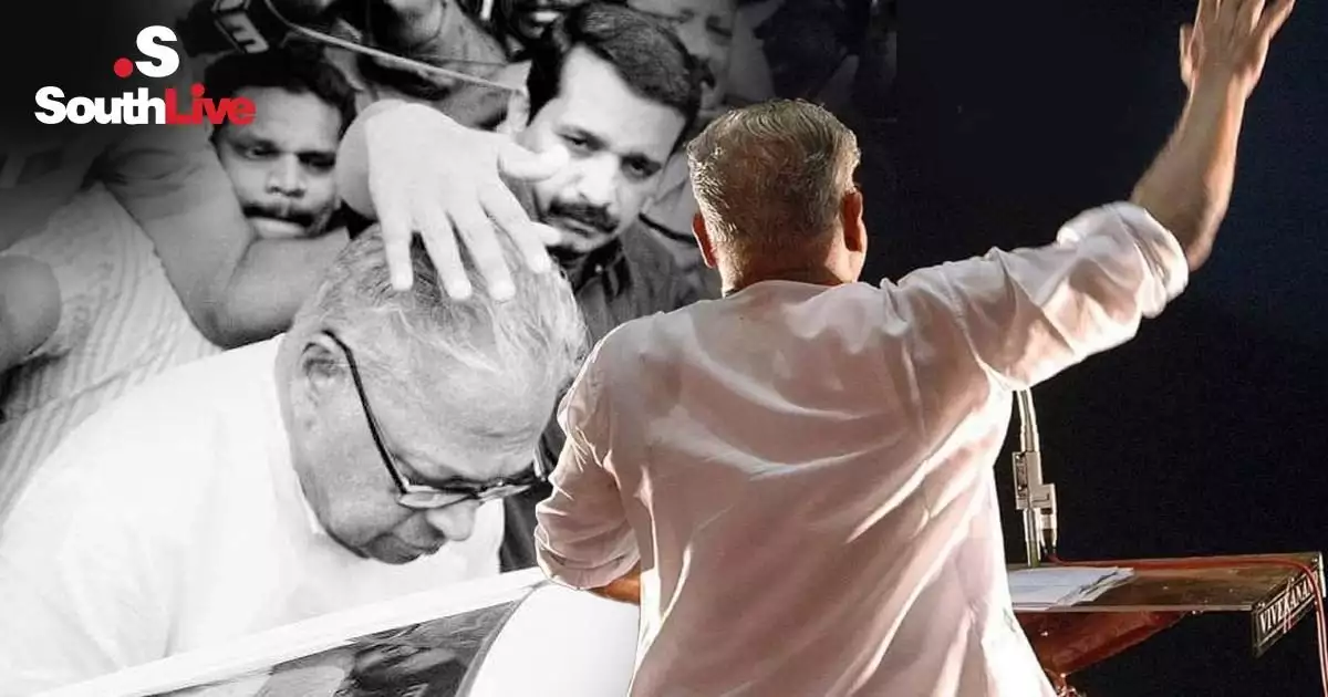 'കാരിരുമ്പിന്റെ ചങ്ക്.. ഒറ്റ ചങ്ക്.., ഇവിടെ ഉണ്ടെന്ന തോന്നൽ മതി, മണ്ണിനും മനുഷ്യനും കാവലായി'; വിഎസിന്റെ പന്ത്രണ്ടാം നാളിലെ തിരിച്ചു വരവ്, കുറിപ്പുമായി എ സുരേഷ്