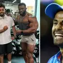 ജിമ്മന്മാർക്ക് നടുവിൽ സഞ്ജു; രസകരമായ കമന്റുമായി സൂര്യകുമാർ, മറുപടിയിൽ സ്കോർ ചെയ്ത് താരം