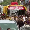സമരസപ്പെടാത്ത സമര വീര്യം; തലസ്ഥാനത്തെ അന്ത്യാഭിവാദ്യളോടെ ജന്മനാട്ടിലേക്ക്
