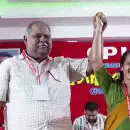 സംസ്ഥാനത്ത് ചരിത്രം രചിച്ച് സിപിഐ; ആദ്യ വനിതാ ജില്ലാ സെക്രട്ടറിയായി സുമലത മോഹന്‍ദാസ്