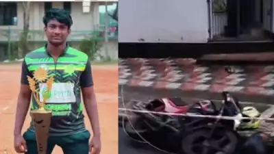 പൊട്ടിവീണ വൈദ്യുത കമ്പിയിൽ നിന്ന് ഷോക്കേറ്റു; 19 കാരന് ദാരുണാന്ത്യം, അപകടം കാറ്ററിം​ഗ് ജോലി കഴിഞ്ഞ് മടങ്ങവേ