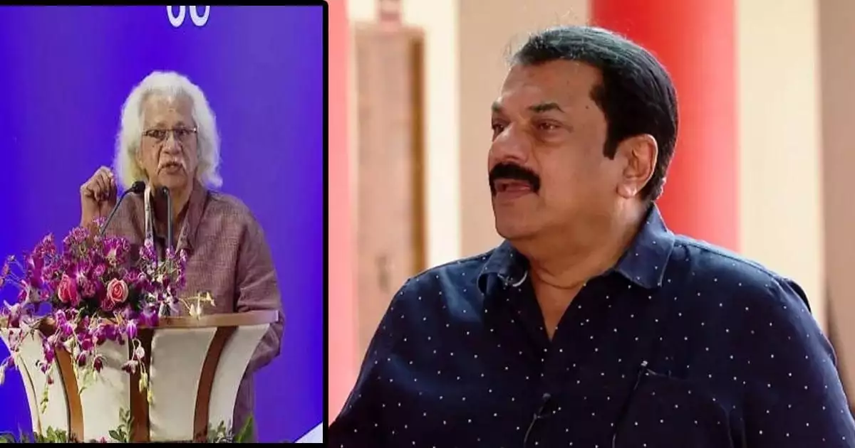 'ഗുരുക്കന്മാര് പറഞ്ഞുകൊടുക്കുന്നതില് എന്താണ് തെറ്റ്?'; അടൂര് ഗോപാലകൃഷ്ണന്റെ വിവാദ പരാമര്ശങ്ങളെ ന്യായീകരിച്ച് മുകേഷ് എംഎല്എ